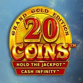20 Coins Grand Gold Edition by Wazdan, showcased at aallyspin.com – game logo