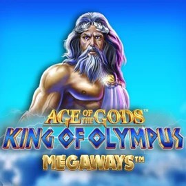 Age Of The Gods: King of Olympus Megaways game by Origins – logo hosted on AllySpin Casino
