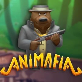 Official Slots logo: Animafia by Peter & Sons at AllySpin Casino