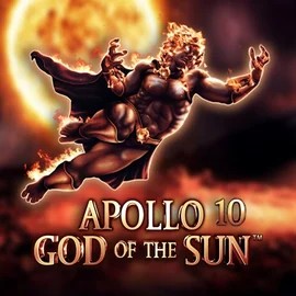 Slots logo of Apollo God of the Sun from Novomatic at AllySpin Casino