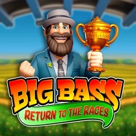 Big Bass Return to the Races logo by Pragmatic Play AllySpin Casino