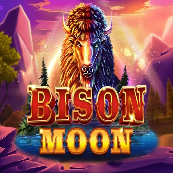 Official Slots logo: Bison Moon by Northern Lights Gaming at AllySpin Casino