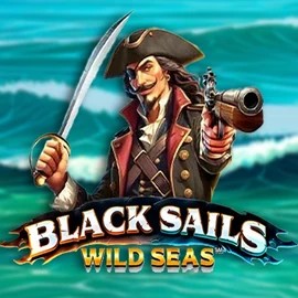 Black Sails Wild Seas logo – Slots by Infinity Dragon Studios at AllySpin Casino