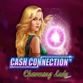 Cash Connection Charming Lady slot logo by Novomatic at AllySpin Casino