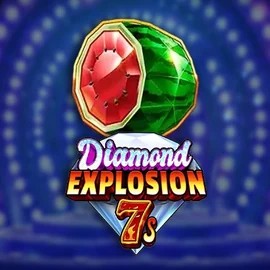 Diamond Explosion 7s slot visual from RubyPlay available on aallyspin.com
