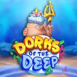 Dorks of the Deep by Hacksaw Gaming, showcased at aallyspin.com – game logo
