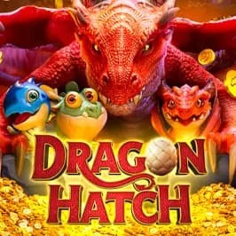 Dragon Hatch logo – Slots by PG Soft at AllySpin Casino