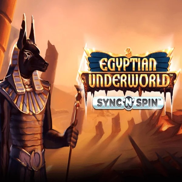Slots logo of Egyptian Underworld from Greentube at AllySpin Casino