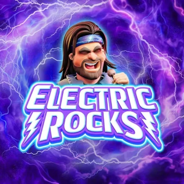 Electric Rocks logo – Slots by Inspired Gaming at AllySpin Casino