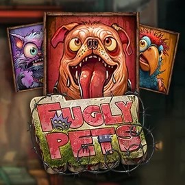 Fugly Pets casino game by Stakelogic – featured logo at AllySpin Casino