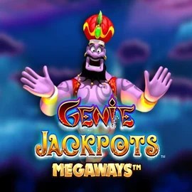 Genie Jackpots Megaways game by Blueprint Gaming – logo hosted on AllySpin Casino