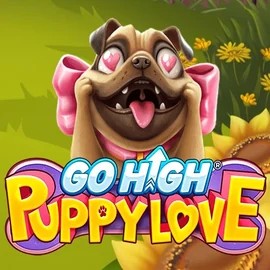 Go High Puppy Love logo by RubyPlay at AllySpin Casino