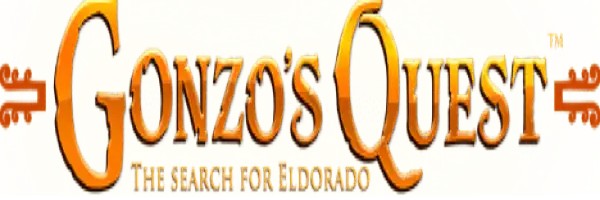 Gonzo's Quest slot logo by NetEnt at AllySpin Casino