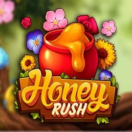 Honey Rush slot visual from Play'n GO available on aallyspin.com