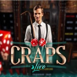 Live Craps by Evolution, showcased at aallyspin.com – game logo