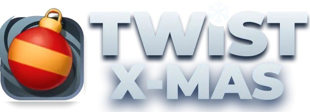 Twist X-mas by InOut, showcased at aallyspin.com – game logo
