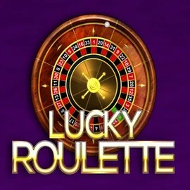Lucky Roulette logo by Belatra Games at AllySpin Casino