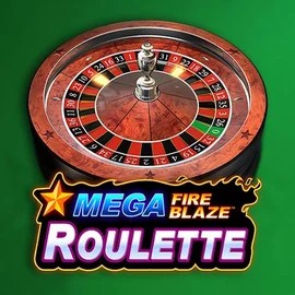 Mega Fire Blaze Roulette logo by Playtech at AllySpin Casino