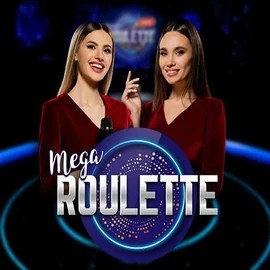 Official Live Casino logo: Mega Roulette by Pragmatic Play at AllySpin Casino