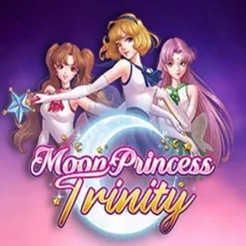 Moon Princess Trinity slot logo by Play'n GO at AllySpin Casino