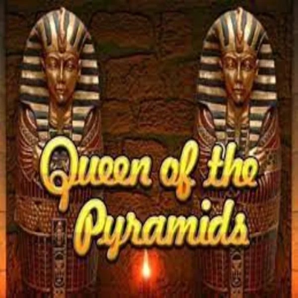 Queen of the Pyramids slot visual from Playtech available on aallyspin.com