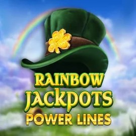 Rainbow Jackpots Power Lines casino game by Red Tiger Gaming – featured logo at AllySpin Casino