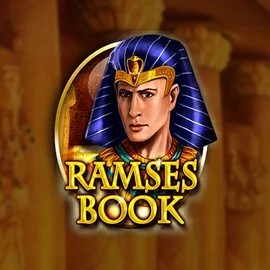 Ramses Book Deluxe logo by Gamomat at AllySpin Casino