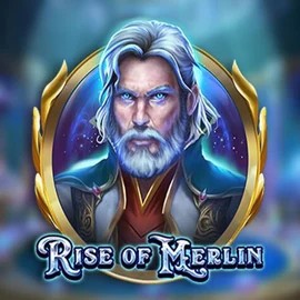 Rise of Merlin casino game by Play'n GO – featured logo at AllySpin Casino