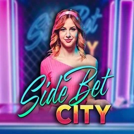 Side Bet City by Evolution, showcased at aallyspin.com – game logo