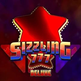 Sizzling 777 Deluxe online game logo by Wazdan on aallyspin.com