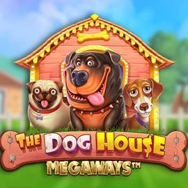 The Dog House Megaways slot logo by Pragmatic Play at AllySpin Casino