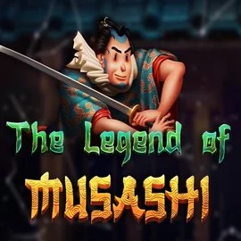 Slots logo of The Legend of Musashi from Peter & Sons at AllySpin Casino