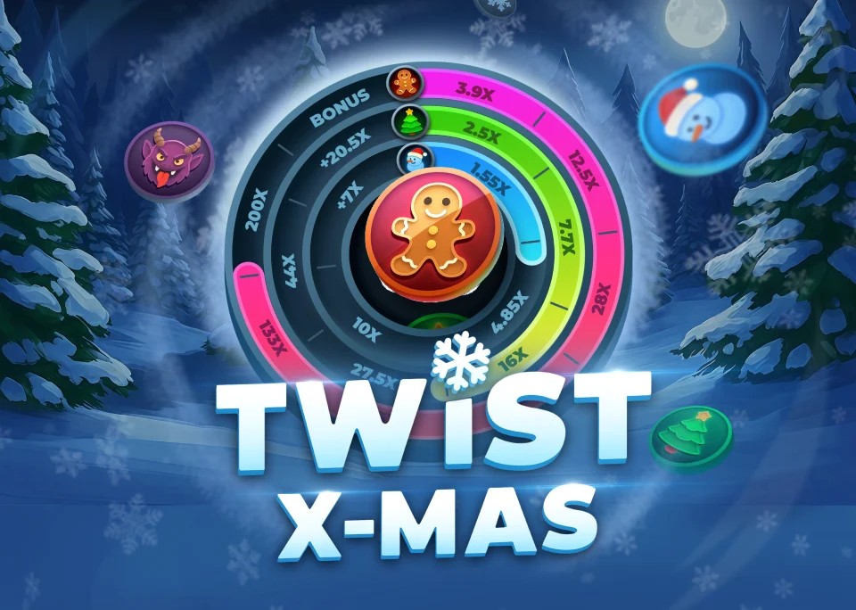 Twist X-mas game by InOut – logo hosted on AllySpin Casino